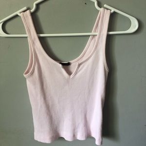 Pretty pink tank top